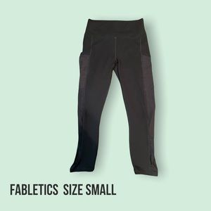 Dark Teal Fabletics leggings